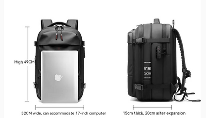 Travel Backpack, Multifunction Computer Bag Vacuum Compression Large-capacity Backpack