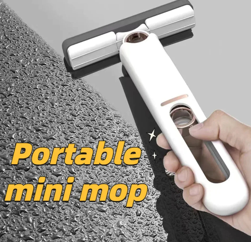 Mini Self-Squeeze Portable Sponge Mop